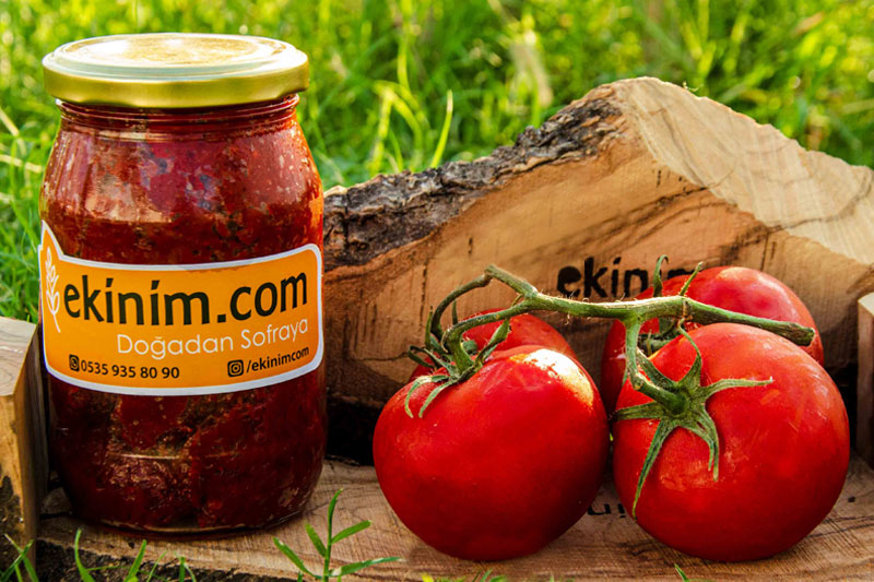 Ev Yapımı Domates Salçası (1 Kg)